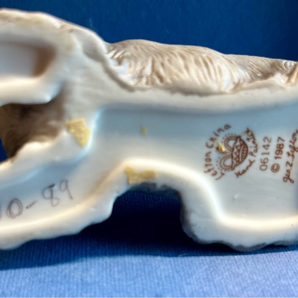 Schnauzer Dog Figurine 06142 Lefton Signed Joe Lefton 1987 - Picture 11 of 11